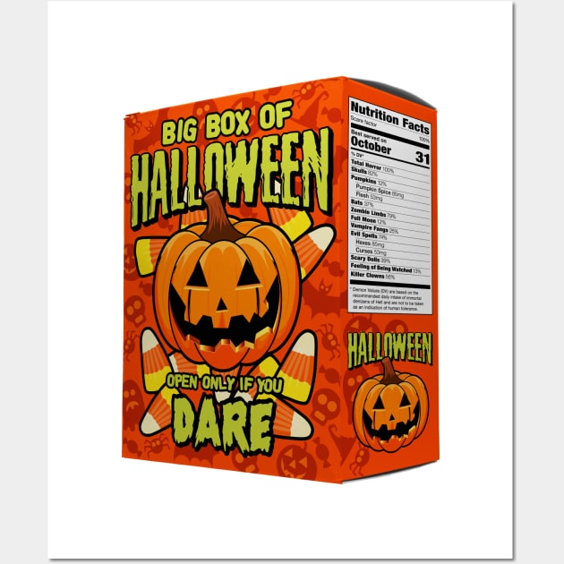 Big Ol' Box of Halloween Wall Art by andrew_kelly_uk@yahoo.co.uk